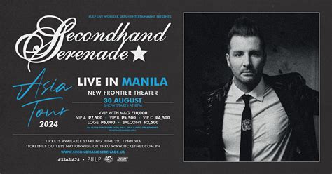 secondhand serenade concert philippines|Secondhand Serenade returns to Manila this August 2024.